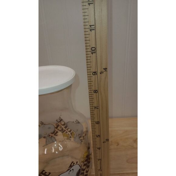 VTG Snoopy & Woodstock juice glass jug, anchor Hocking. One of a collection - Picture 9 of 9